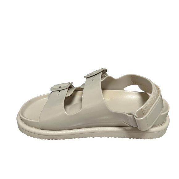 CUSHIONAIRE Women's 38 7.5 Feather cloud recovery slide sandals with +Comfort - Picture 4 of 8